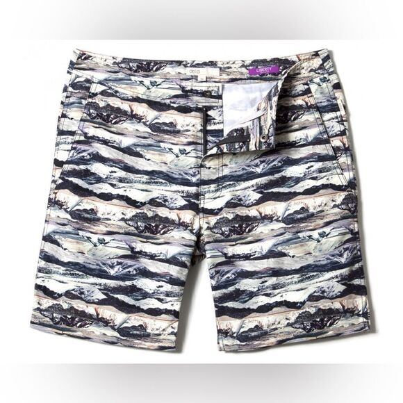 NWT Mens Onia X Liberty Arts Calder Manning Trunk 7.5” mountain size 38 - Picture 2 of 9